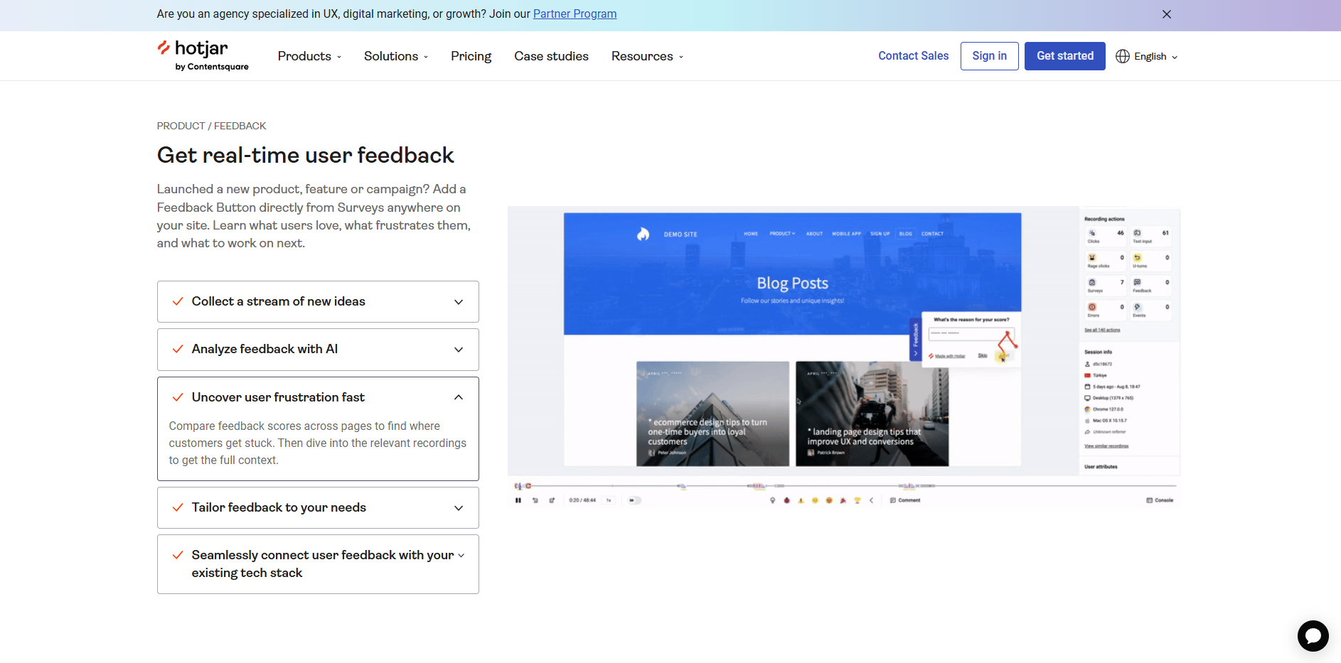 EasyStore Hotjar Feedback