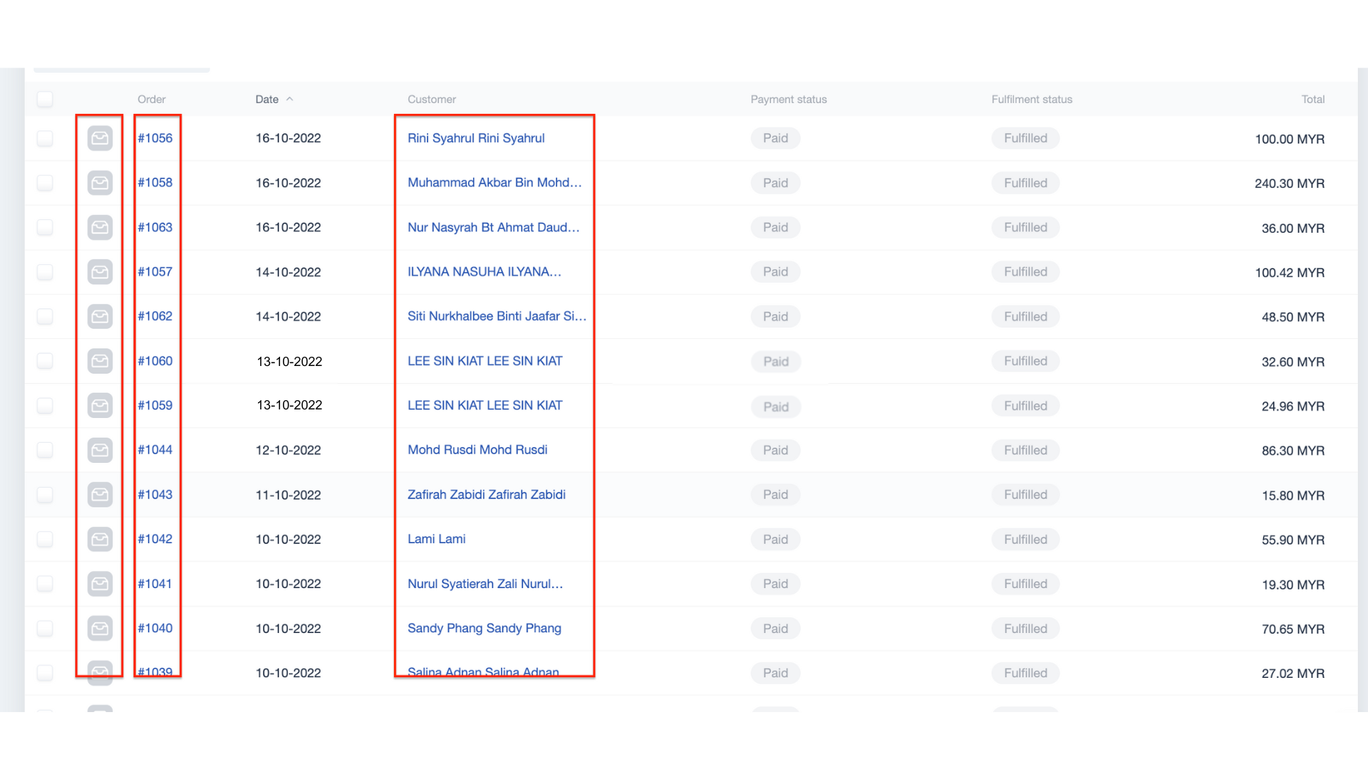 Shopee Integration Orders