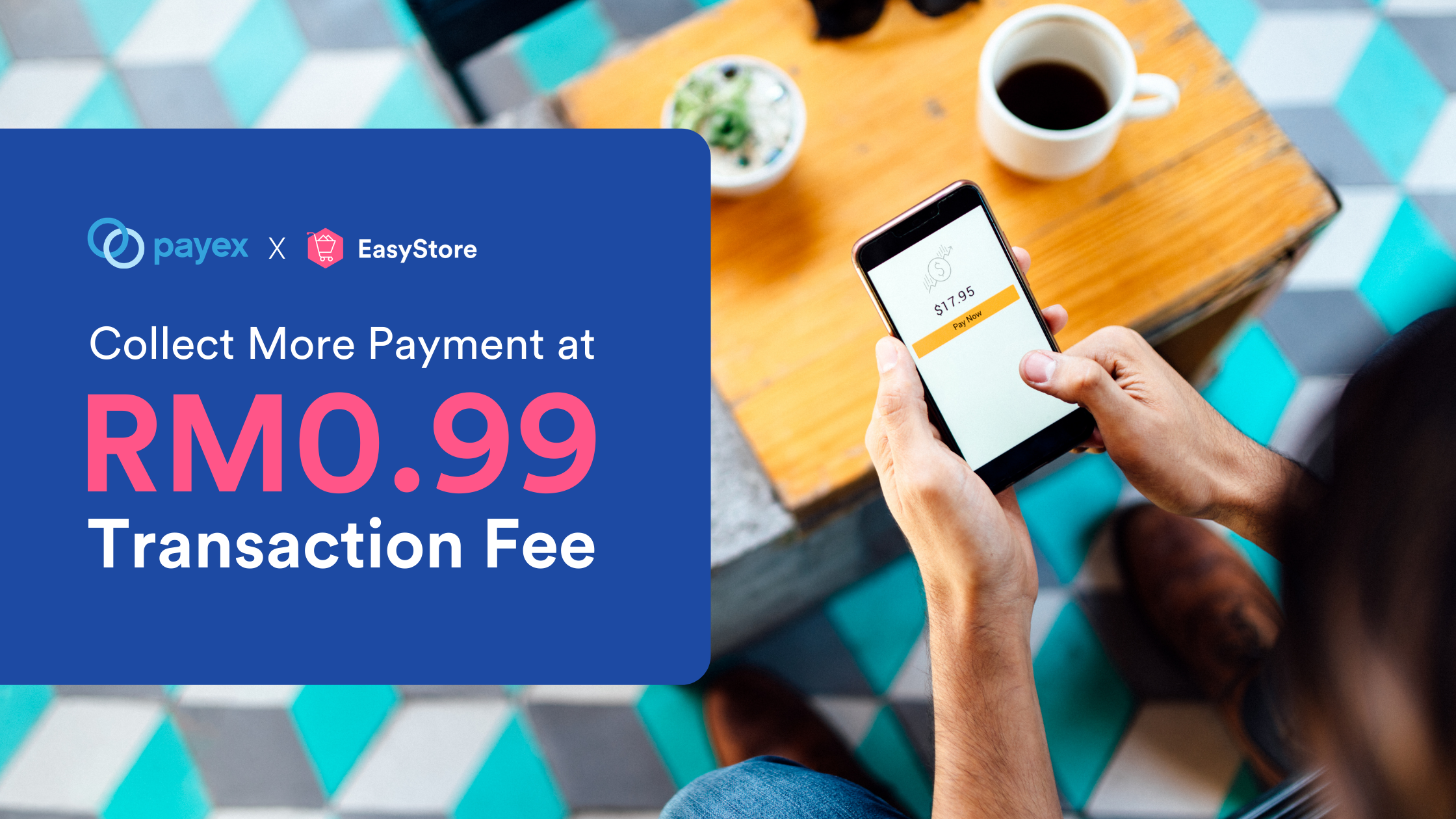 Collect Online Payment at Only RM0.99 Transaction Fee With Payex | EasyStore