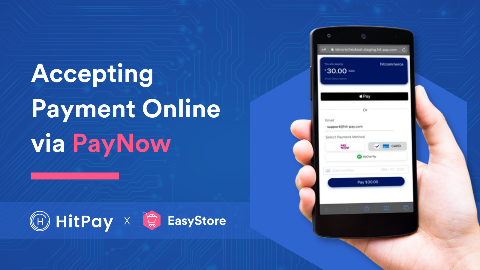 Offering Convenience to Shoppers via PayNow (as low as 0.8%) | EasyStore