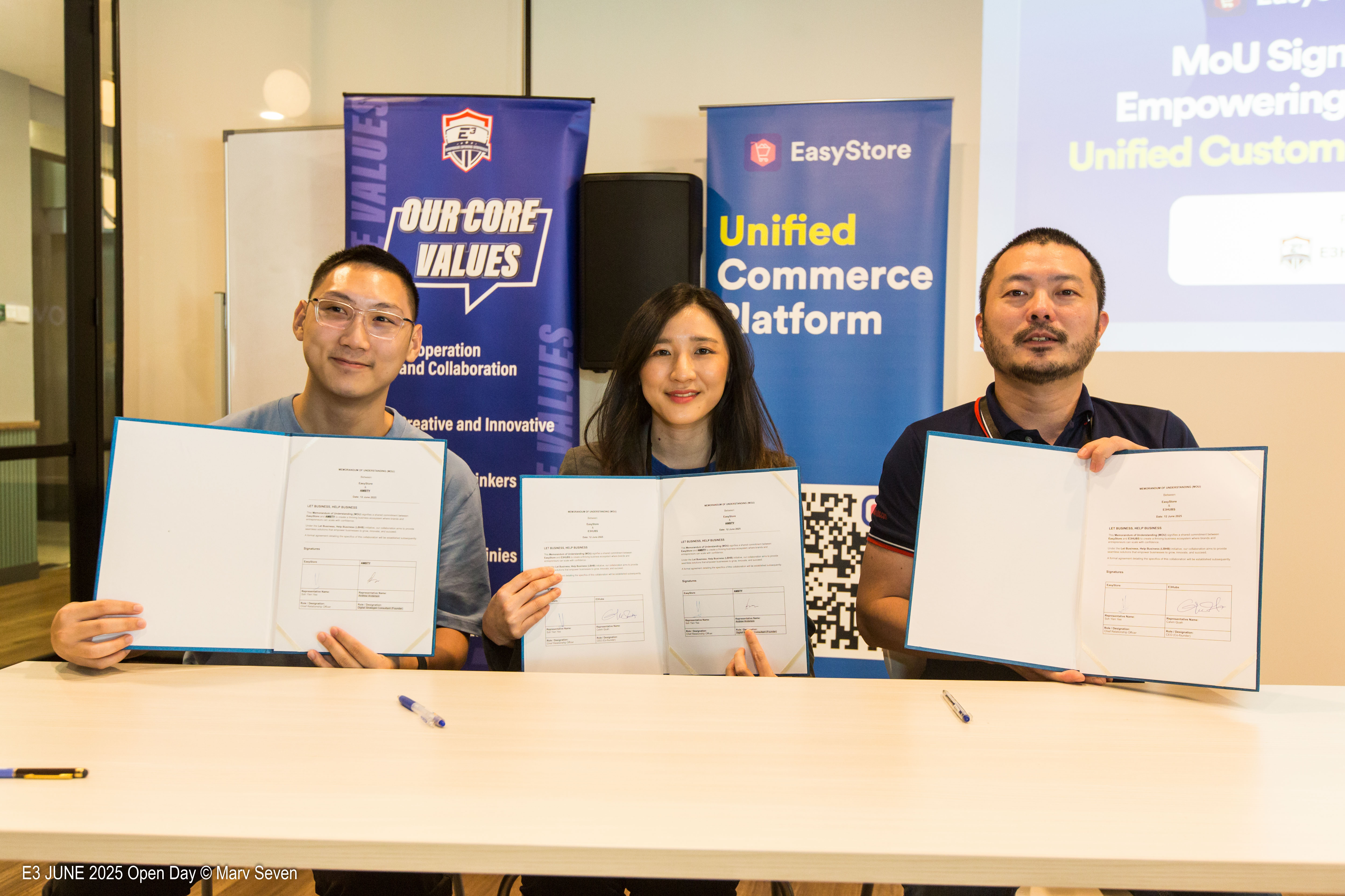 EasyStore Collaborates with E3Hubs and AMBTY to support SME