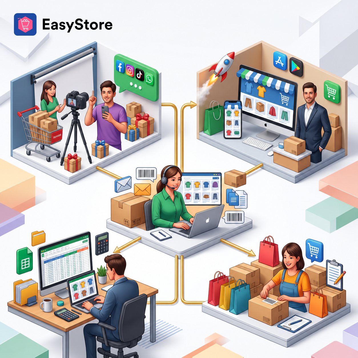 What Type of Online Seller Are You? 5 Types and How EasyStore Can Help You Grow | EasyStore