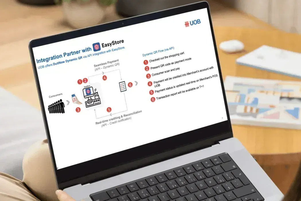 EasyStore x UOB optimized DuitNow Dynamic QR