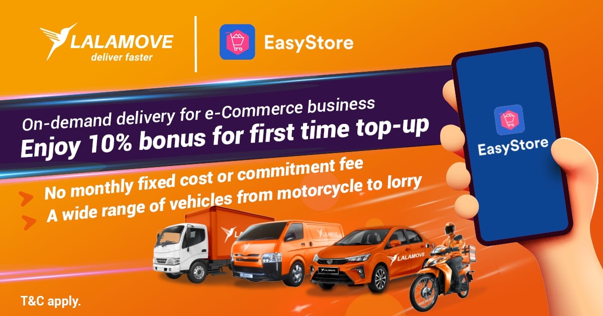 Lalamove x EasyStore Promo | EasyStore