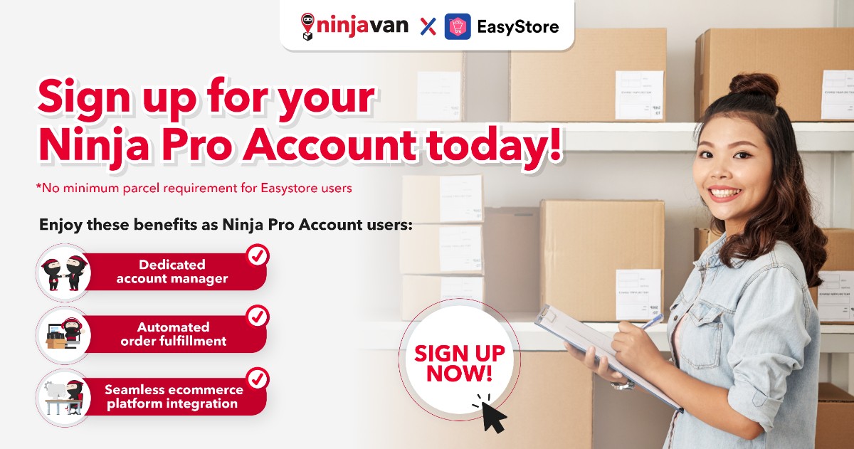 Ninja Van Integration Promo | EasyStore