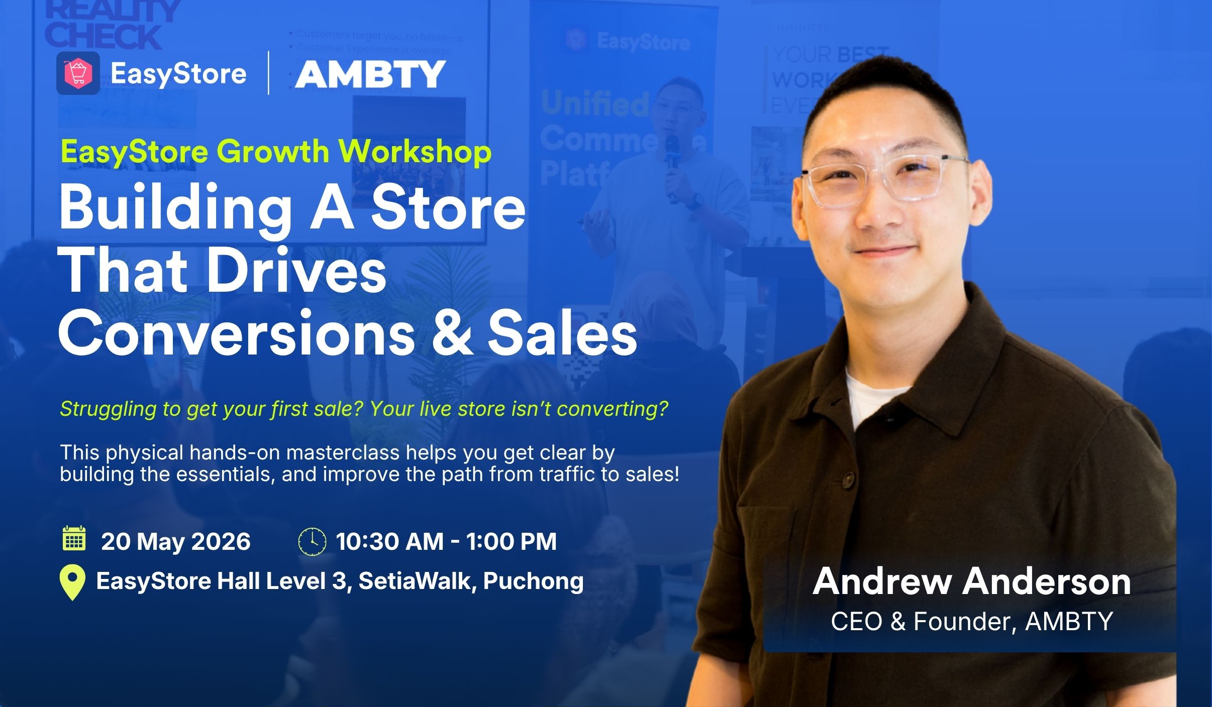 EasyStore Growth Workshop: Building A Store That Drives Conversions & Sales | EasyStore