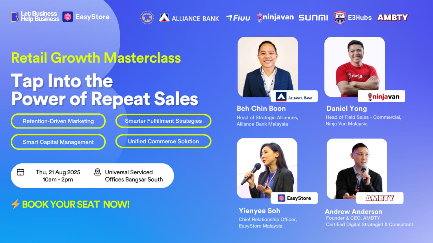 Retail Growth Masterclass: Tap Into the Power of Repeat Sales | EasyStore