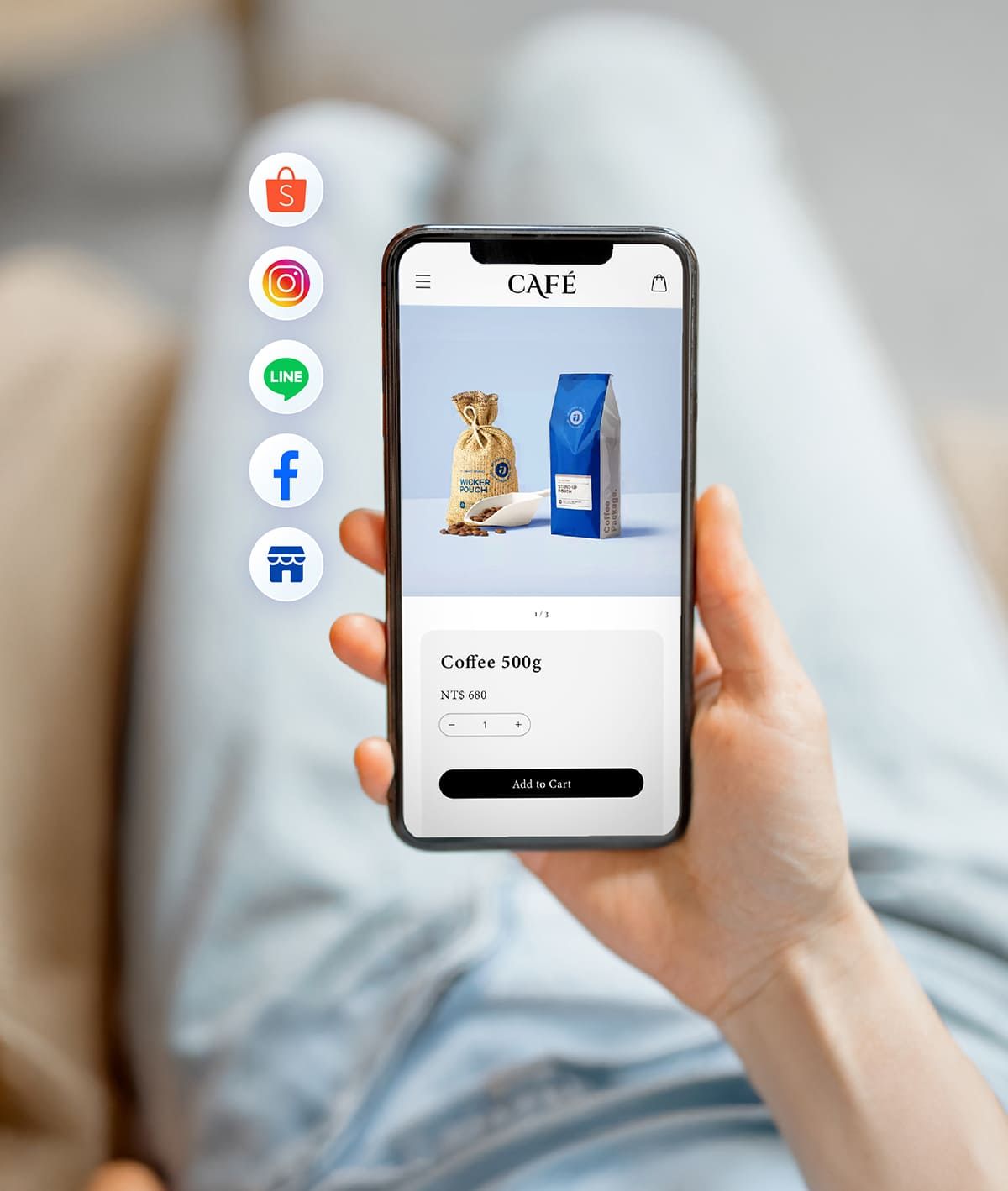 20+ 銷售管道串接引流  | EasyStore
