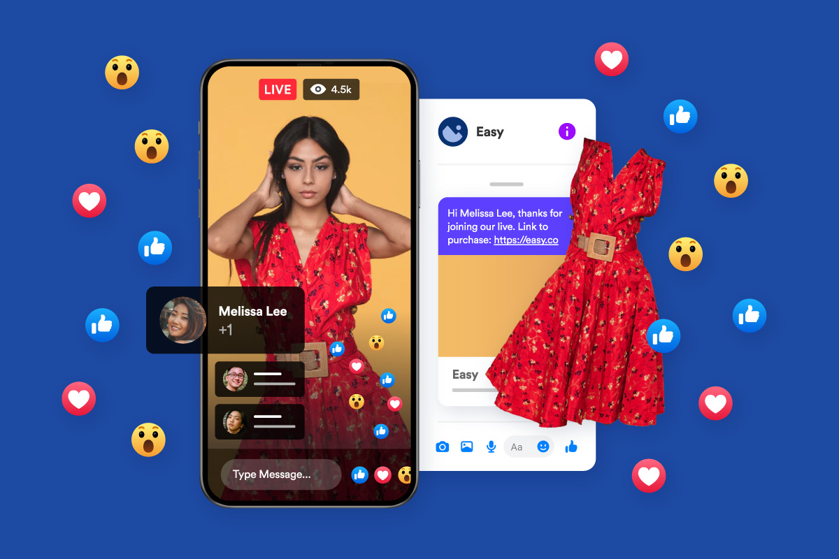 Capture more &lt;b&gt;Facebook LIVE&lt;/b&gt; sales | EasyStore