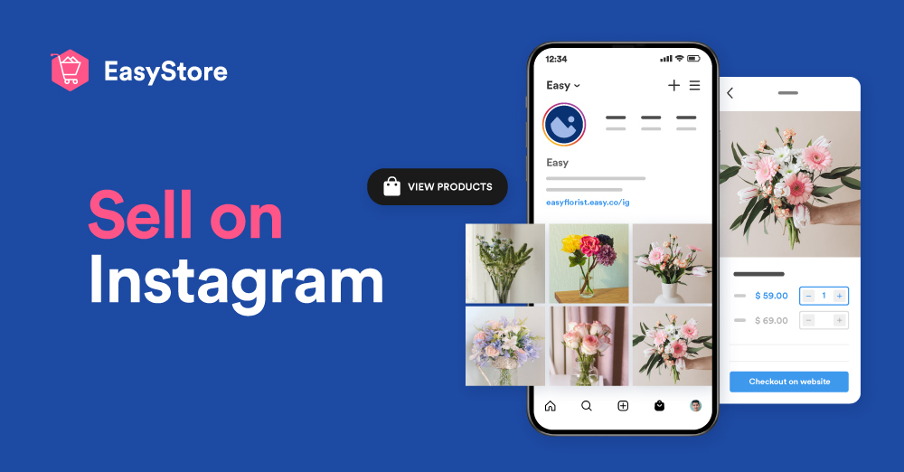 Sell on Instagram with EasyStore