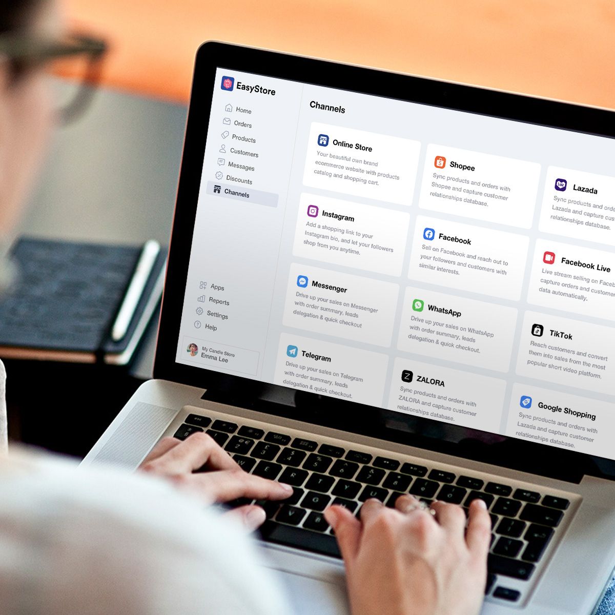 Ecommerce with &lt;b&gt;multiple sales channels&lt;/b&gt; | EasyStore