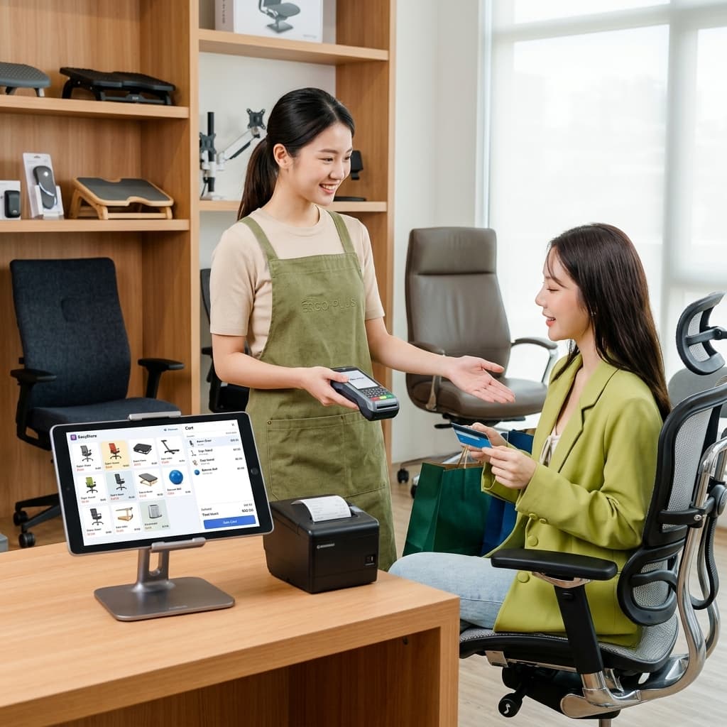 銷售人體工學椅 | EasyStore