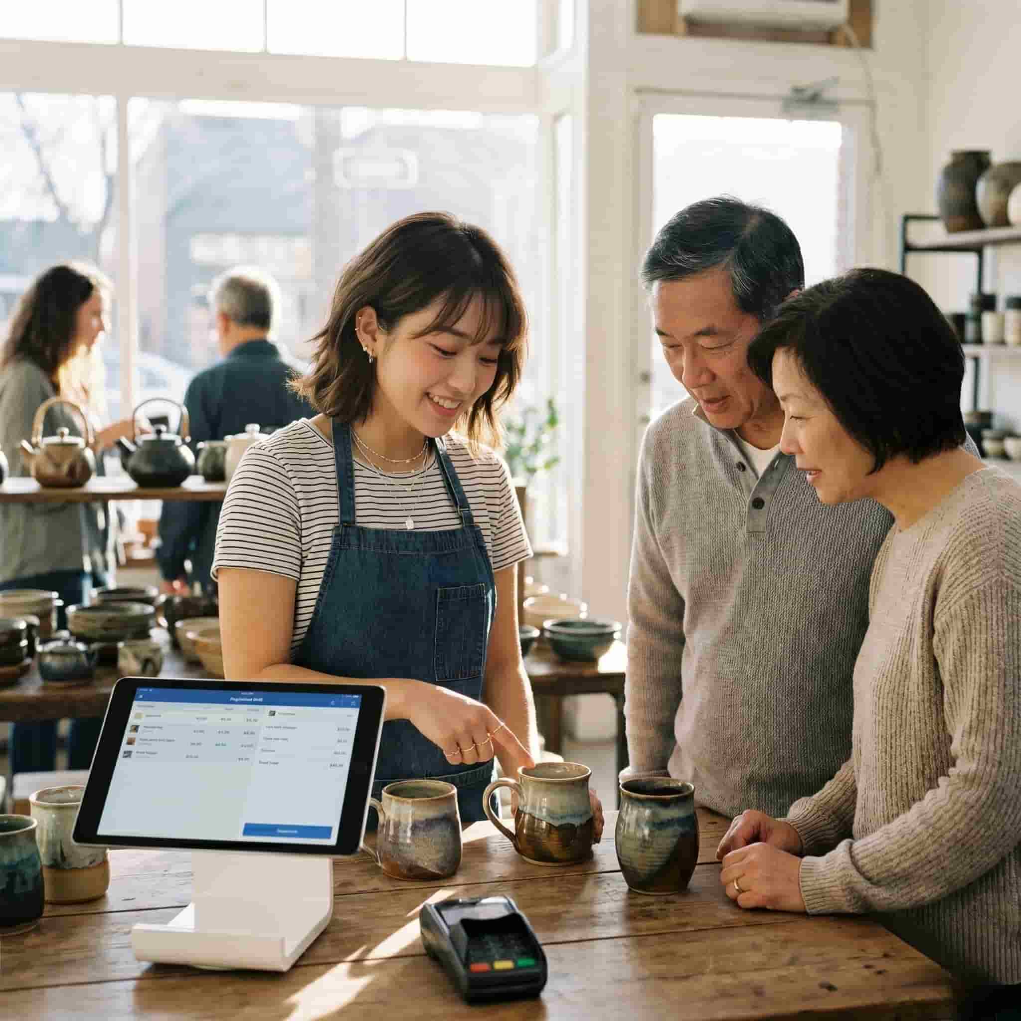 賣手工陶瓷餐具咖啡杯 官網門市開店平台 ｜ 拒絕抽成利潤全拿 | EasyStore UCX 全通路購物體驗 | EasyStore