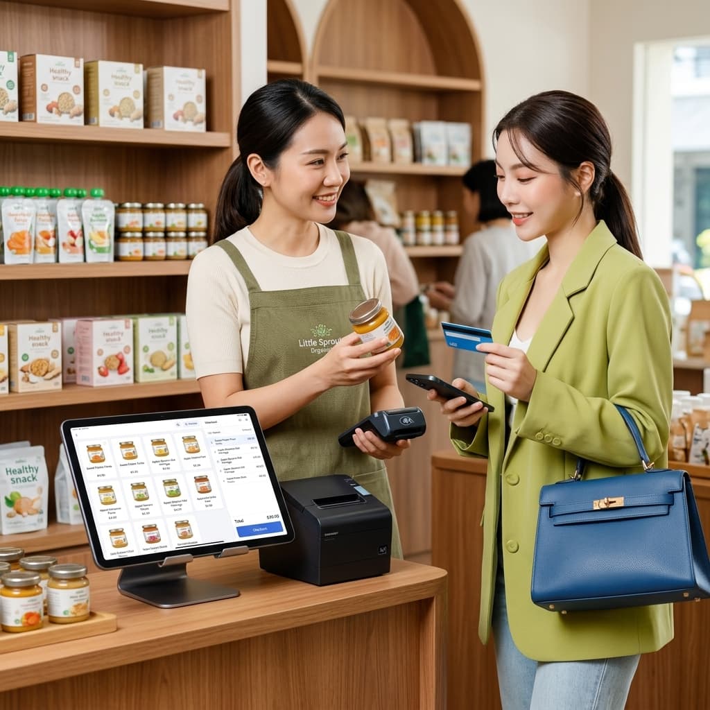 銷售寶寶副食品 | EasyStore