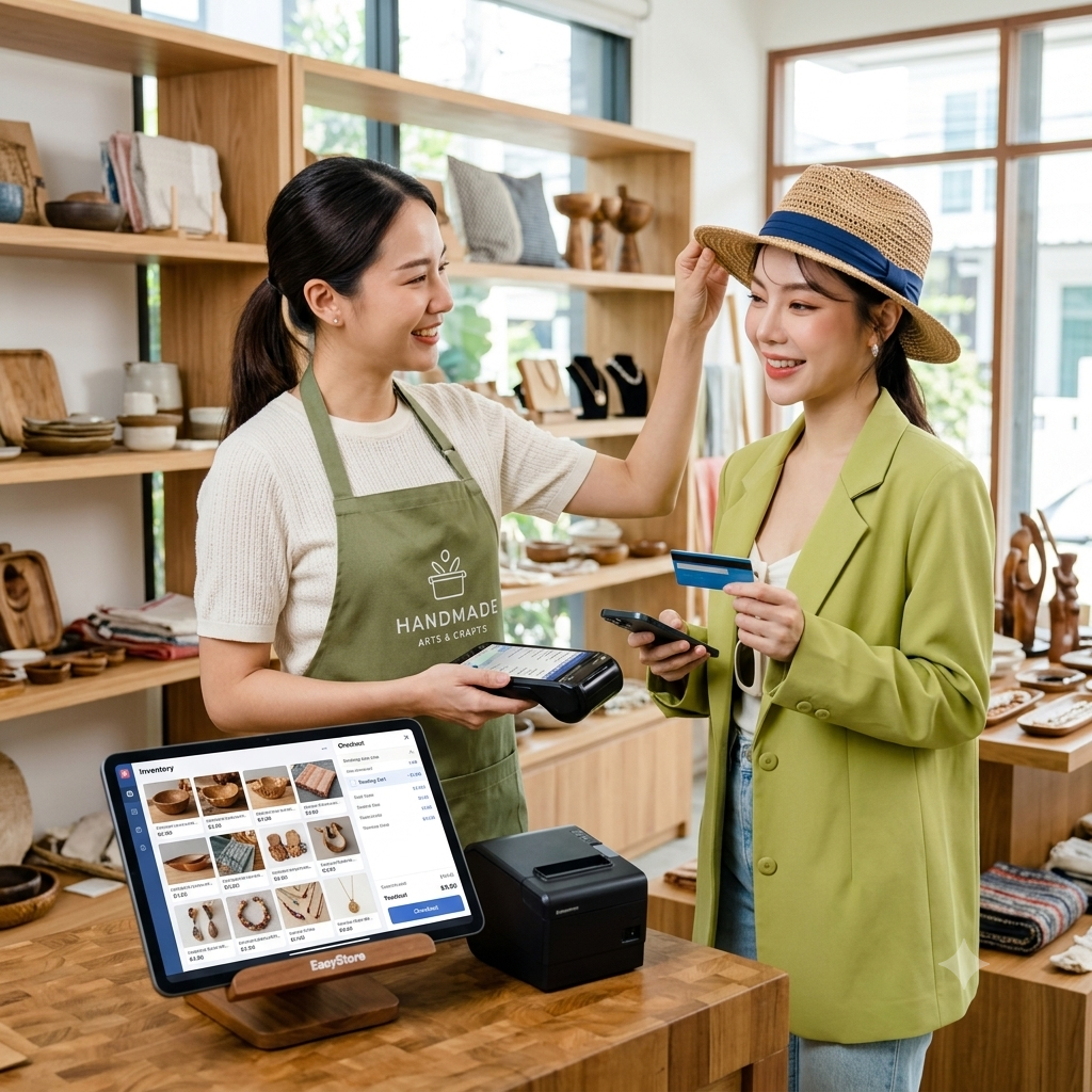 賣手作工藝品 官網門市開店平台 ｜ 解決材料庫存與會員斷層 | EasyStore UCX 購物體驗更貼近顧客的心 | EasyStore