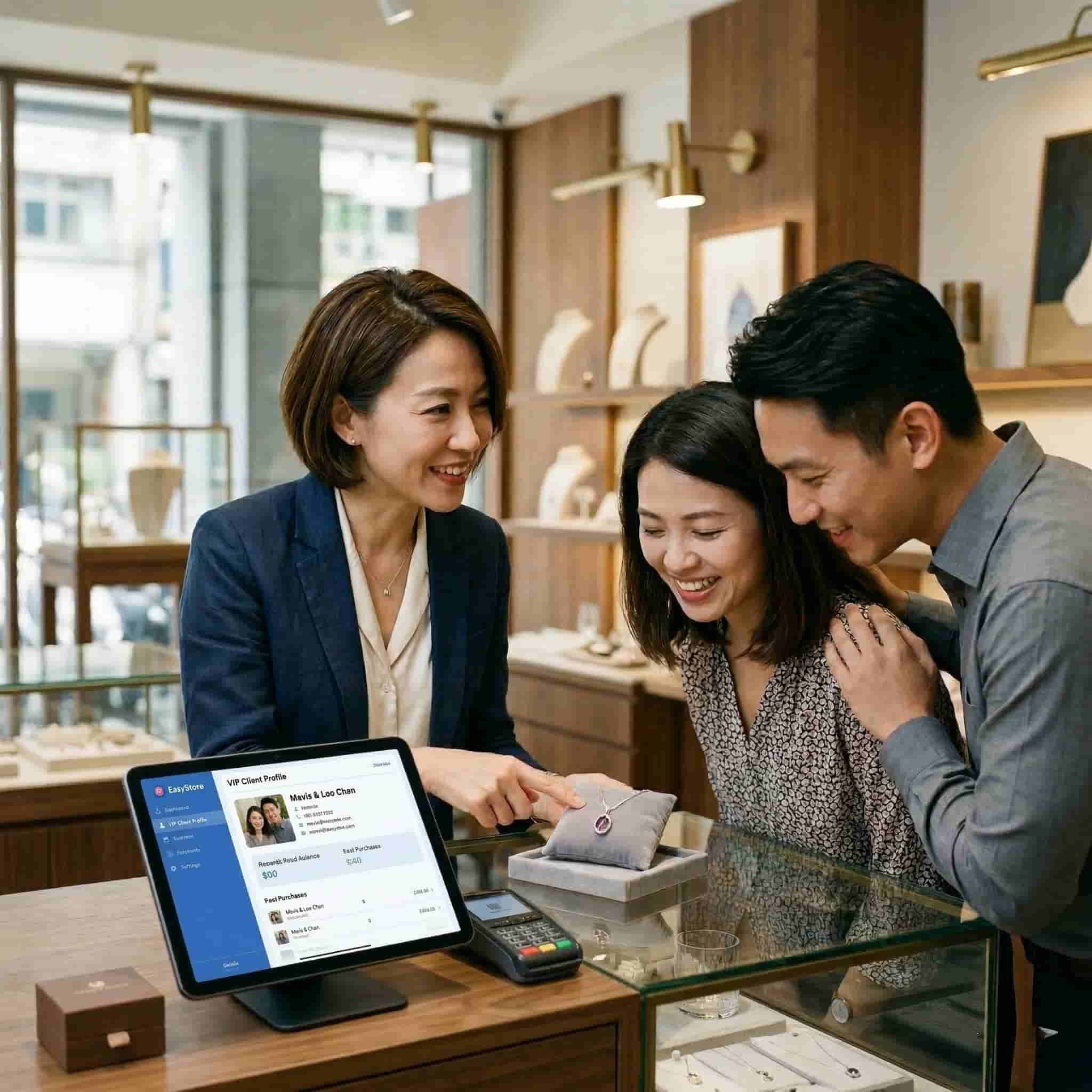 珠寶飾品官網門市開店平台 ｜ 高價庫存同步 | EasyStore UCX 購物體驗更貼近顧客的心 | EasyStore