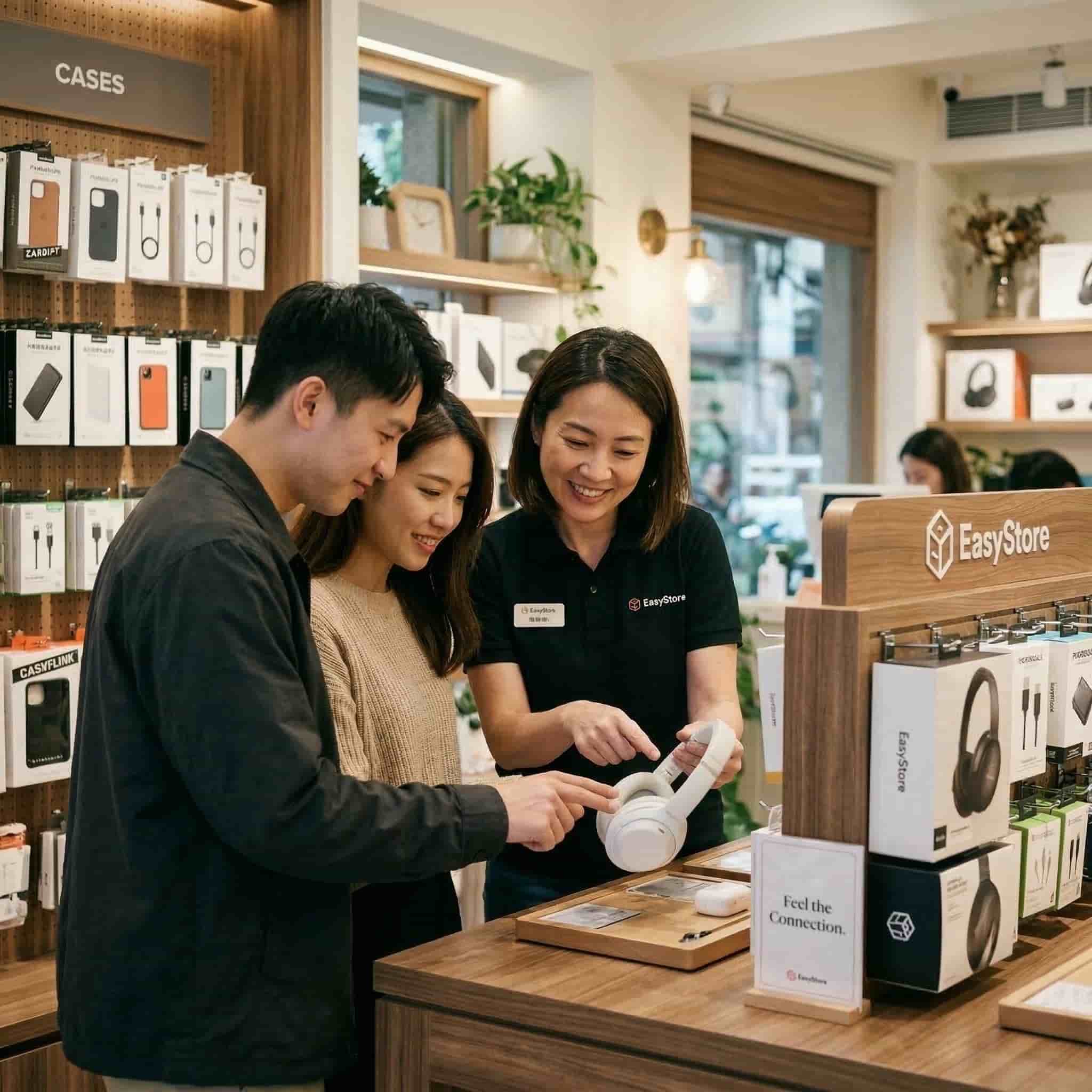 3C配件 官網門市開店平台 ｜ 解決庫存規格與會員斷層 | EasyStore UCX 購物體驗更貼近顧客的心 | EasyStore