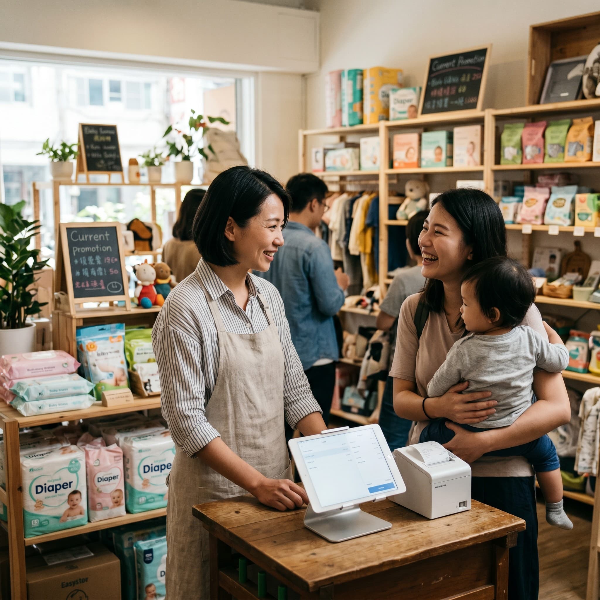 銷售尿布 | EasyStore