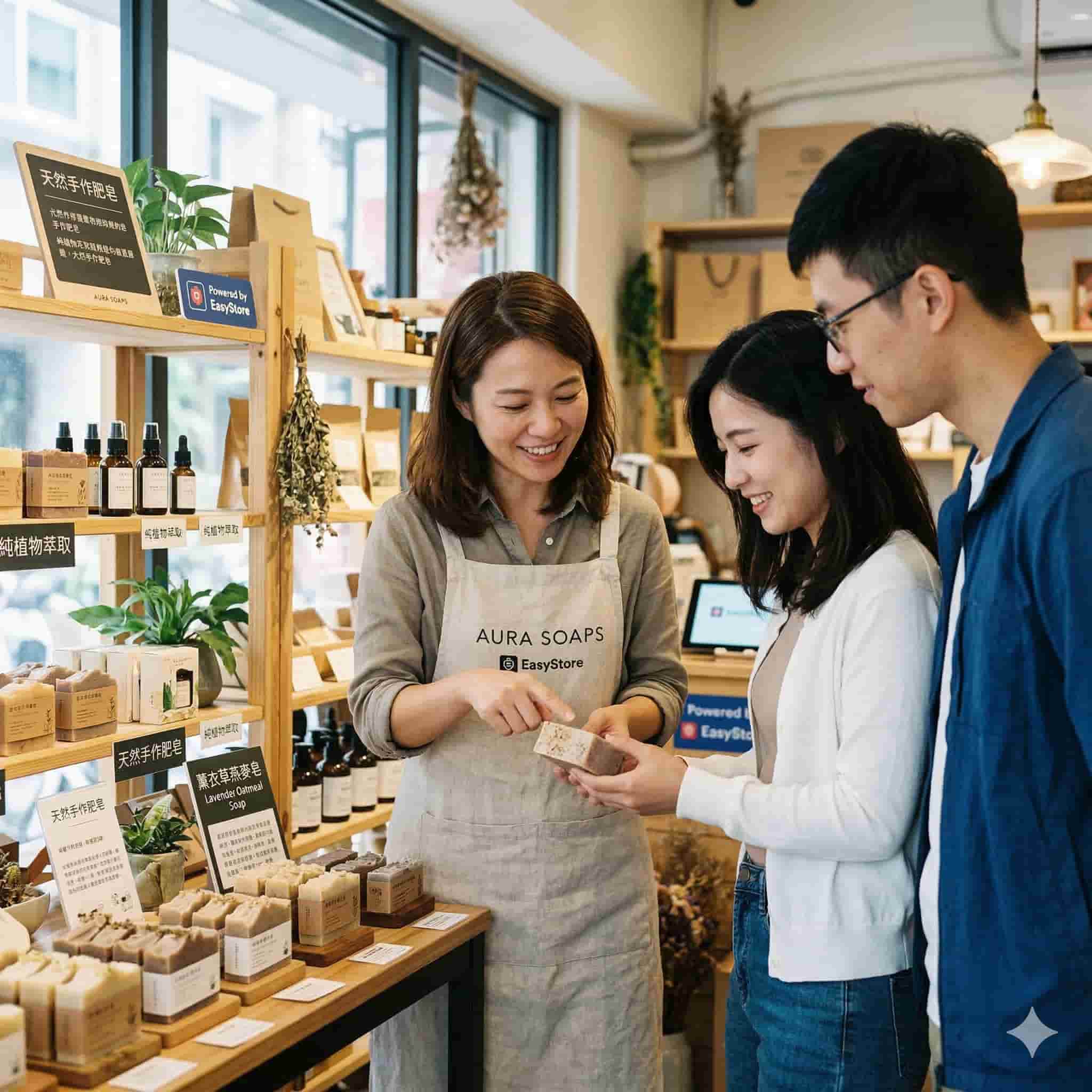 肥皂官網門市開店平台 ｜ 解決庫存超賣與會員斷點 | EasyStore UCX 購物體驗 更貼近顧客的心 | EasyStore
