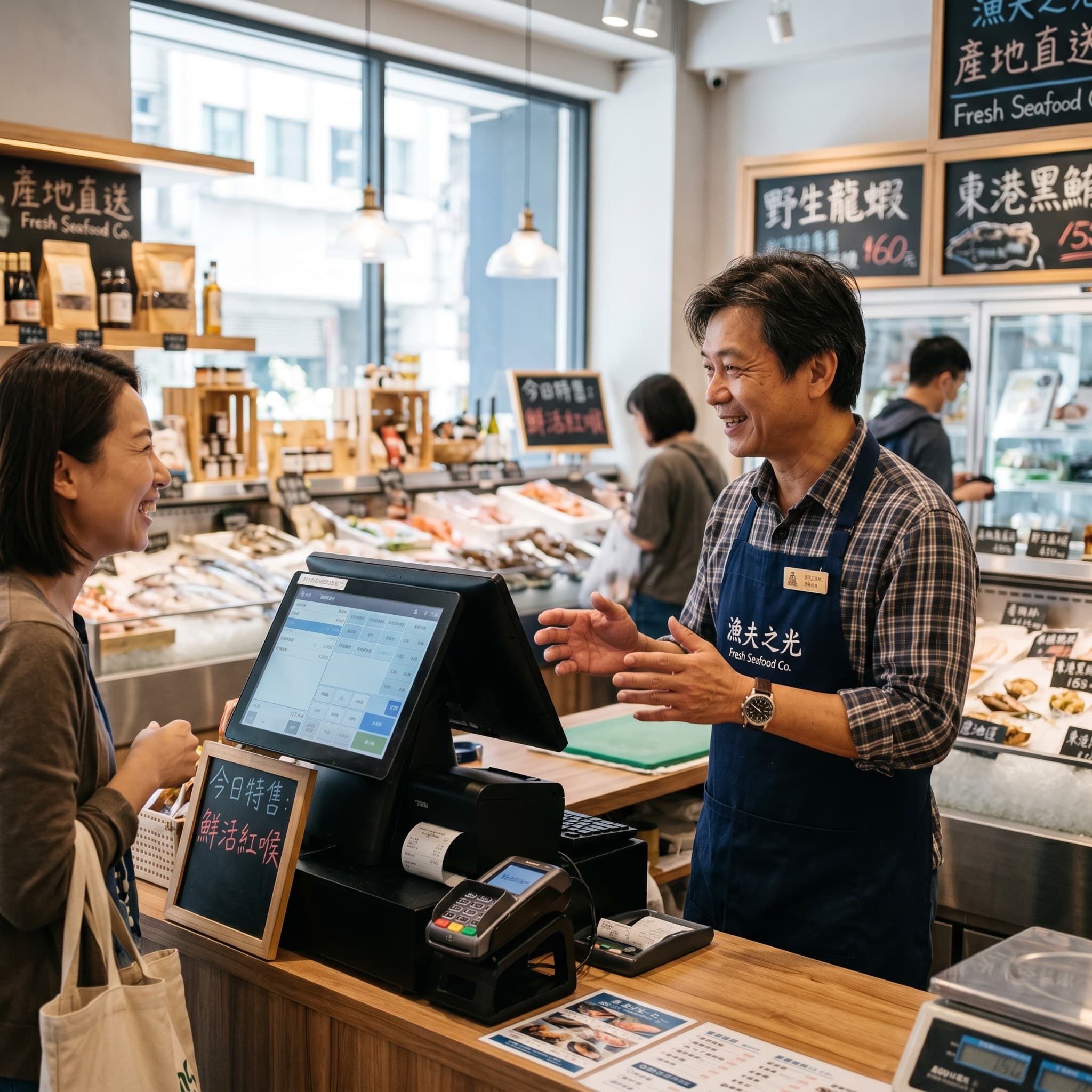銷售海鮮 | EasyStore