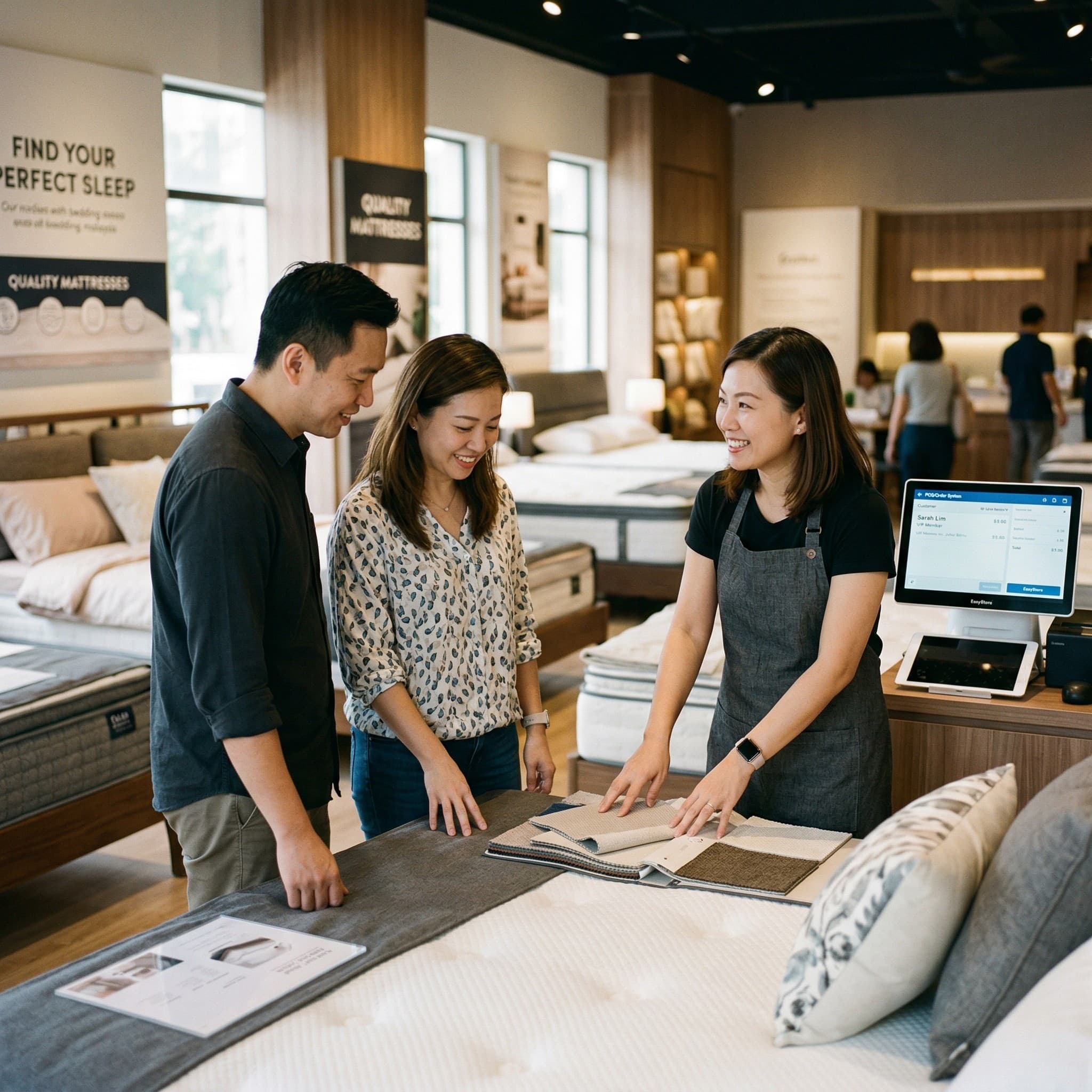 床墊寢具 官網門市開店平台 ｜ 拒絕抽成、對帳不加班 | EasyStore UCX 體驗 | EasyStore