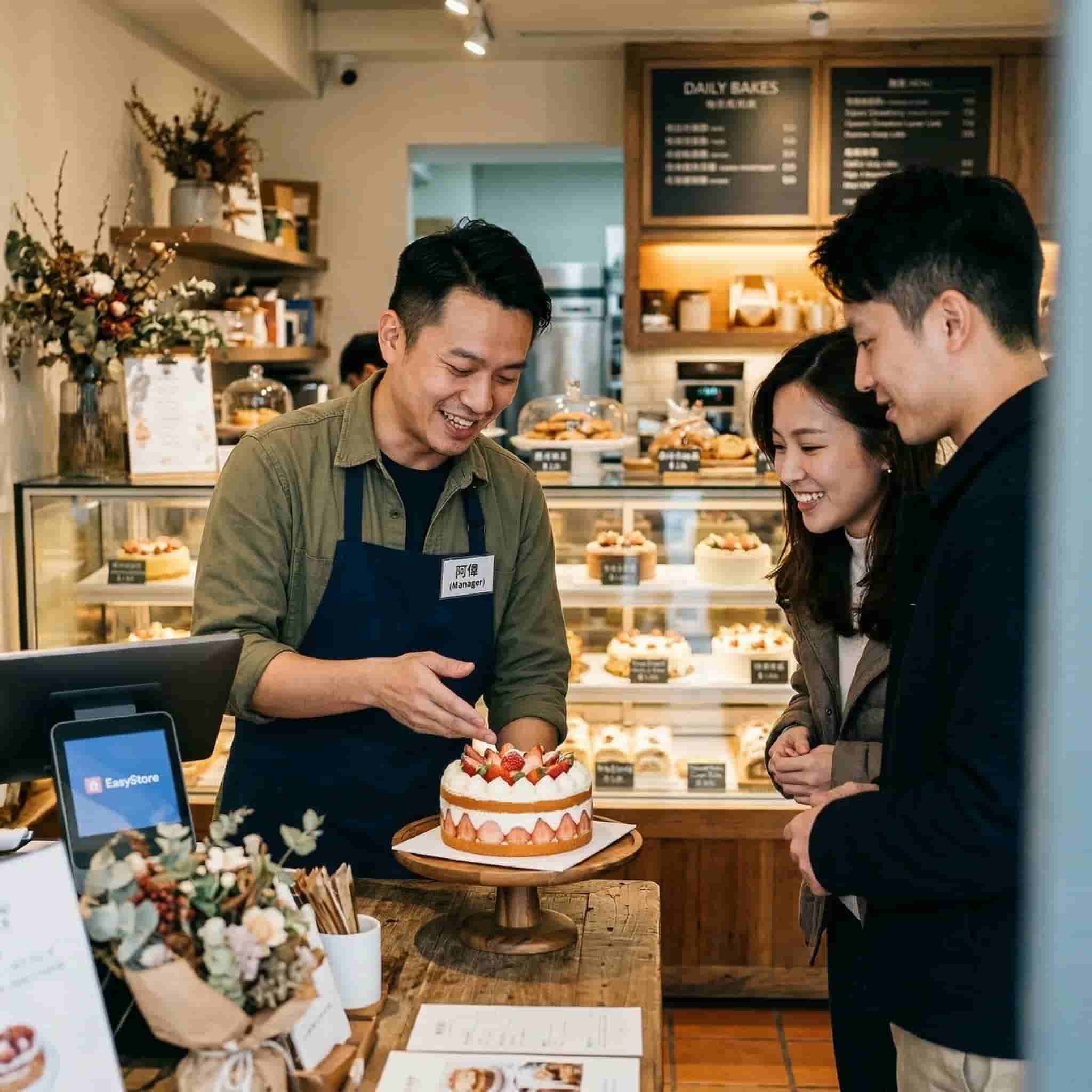 烘焙蛋糕官網門市開店平台 ｜ 拒絕高抽成、對帳不加班 | EasyStore UCX 購物體驗更貼近顧客的心 | EasyStore