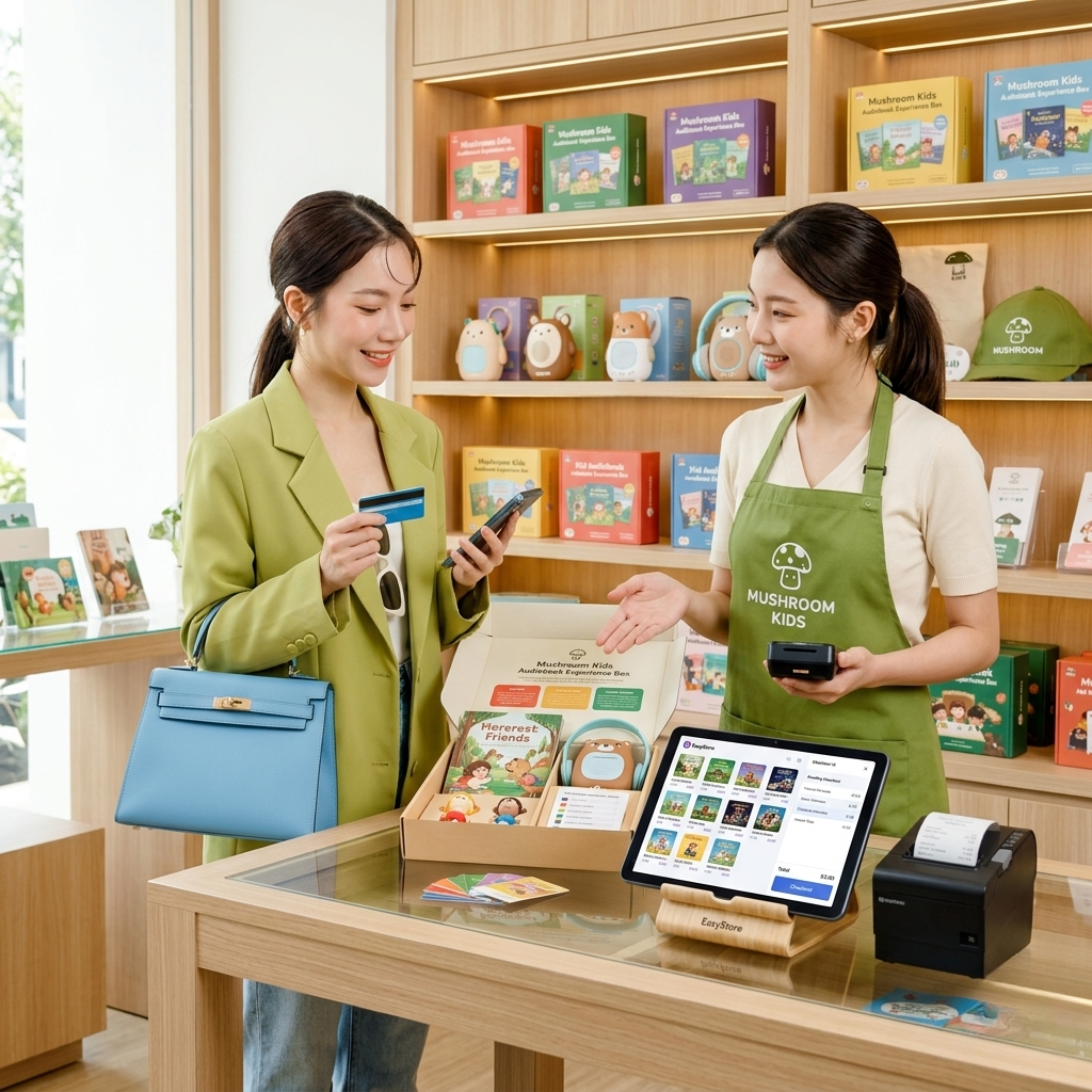 銷售有聲書官網門市開店平台 ｜ 不再被抽成 | EasyStore UCX 一站式購物體驗 | EasyStore