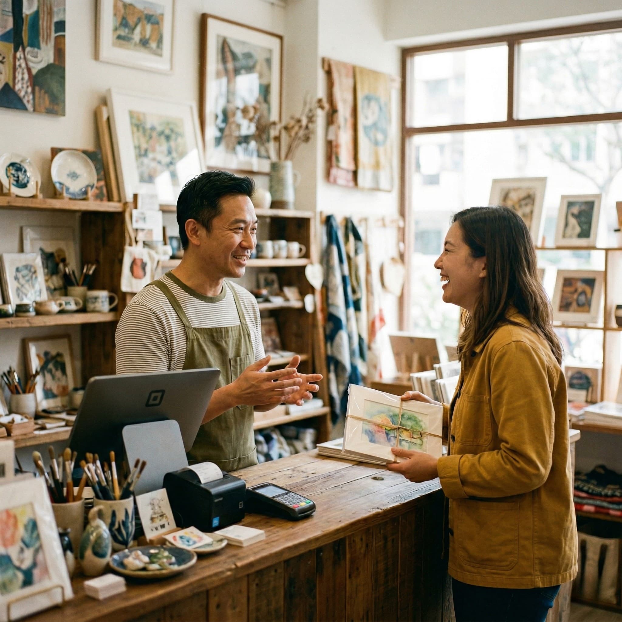 畫作銷售掛畫開店平台 ｜ 官網門市 POS 整合 | 拒絕抽成 | EasyStore UCX | EasyStore