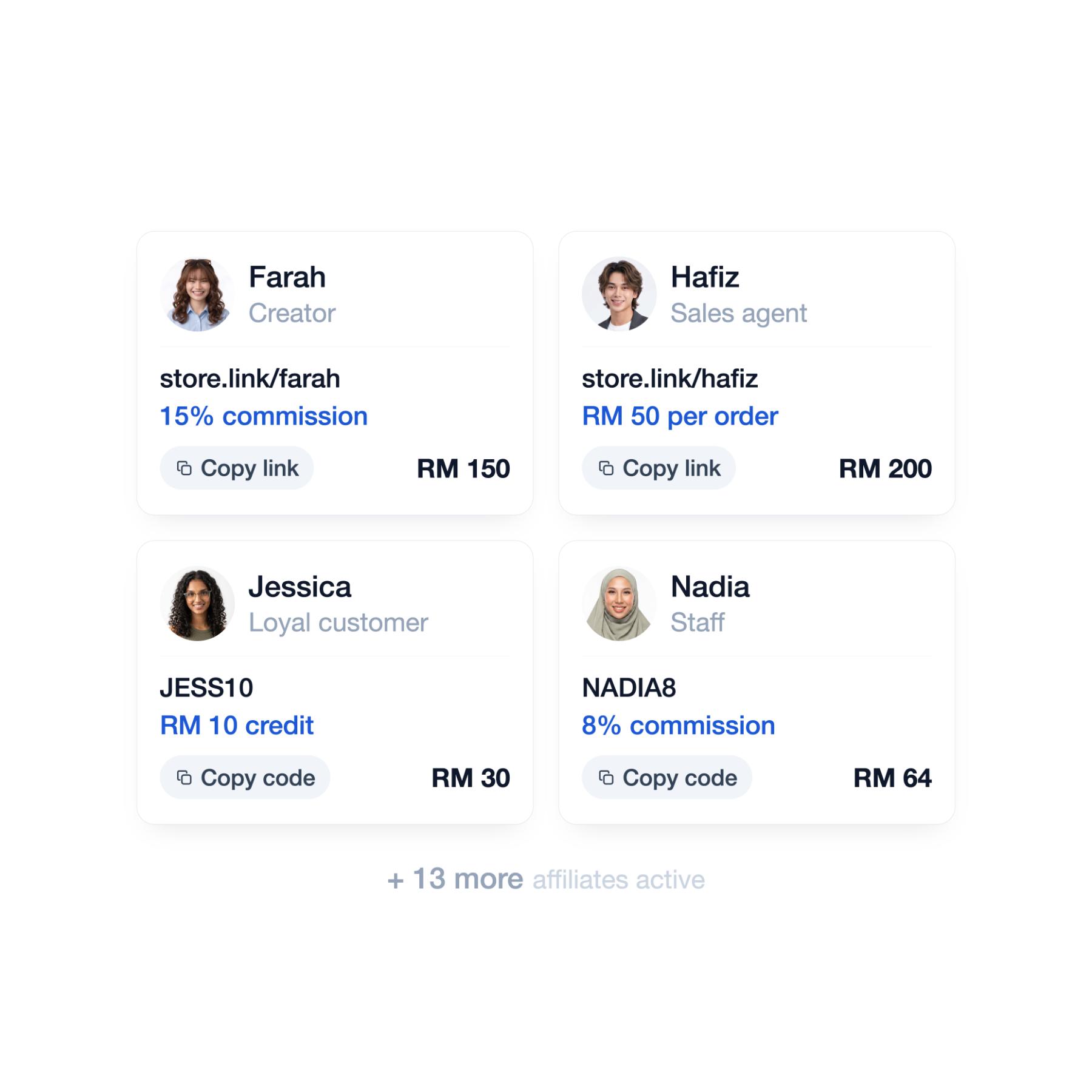 Build your affiliate and ambassador network | EasyStore