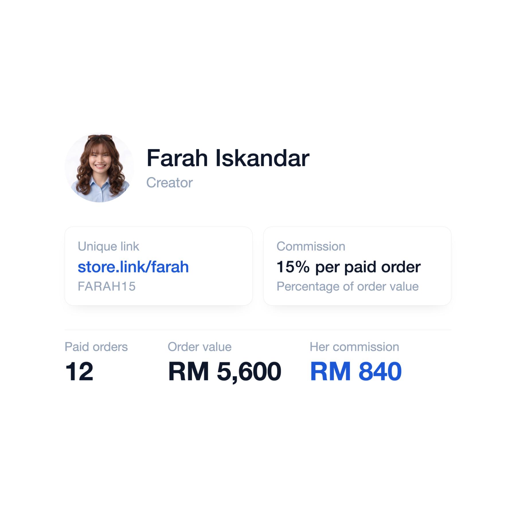 Give creators a measurable way to recommend your products | EasyStore