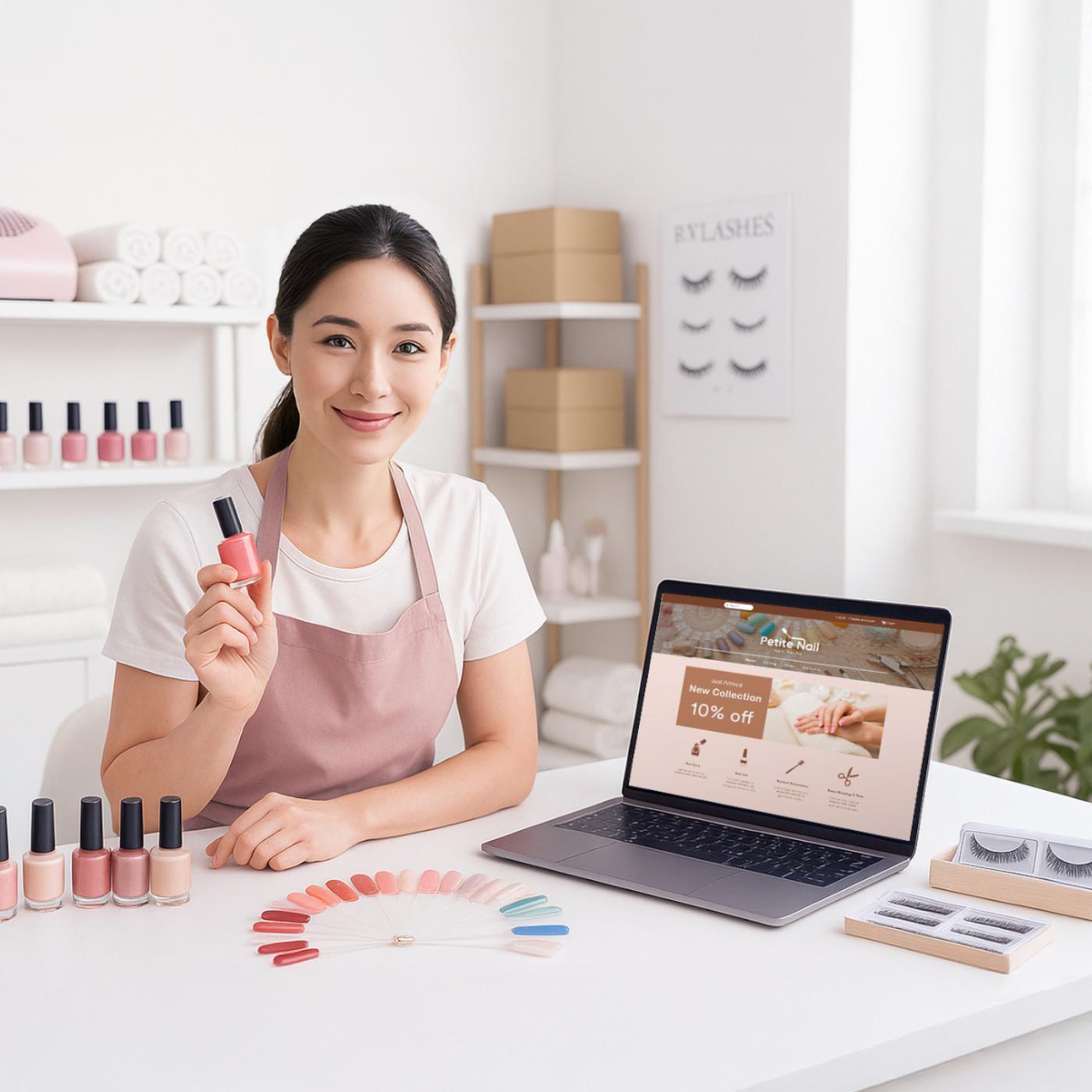 美甲美睫品牌開店方案 | EasyStore