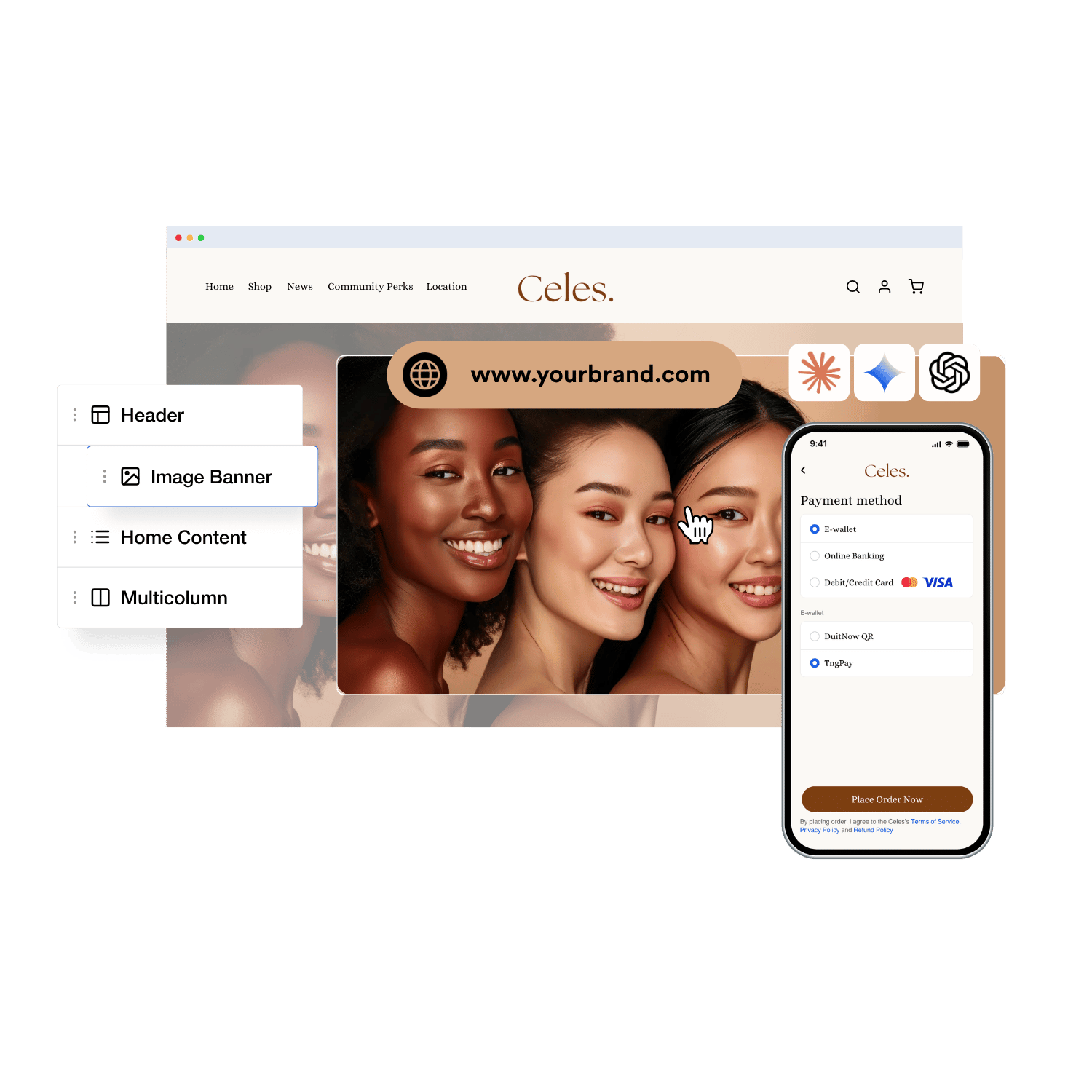 Let customers find your brand on any browser | EasyStore