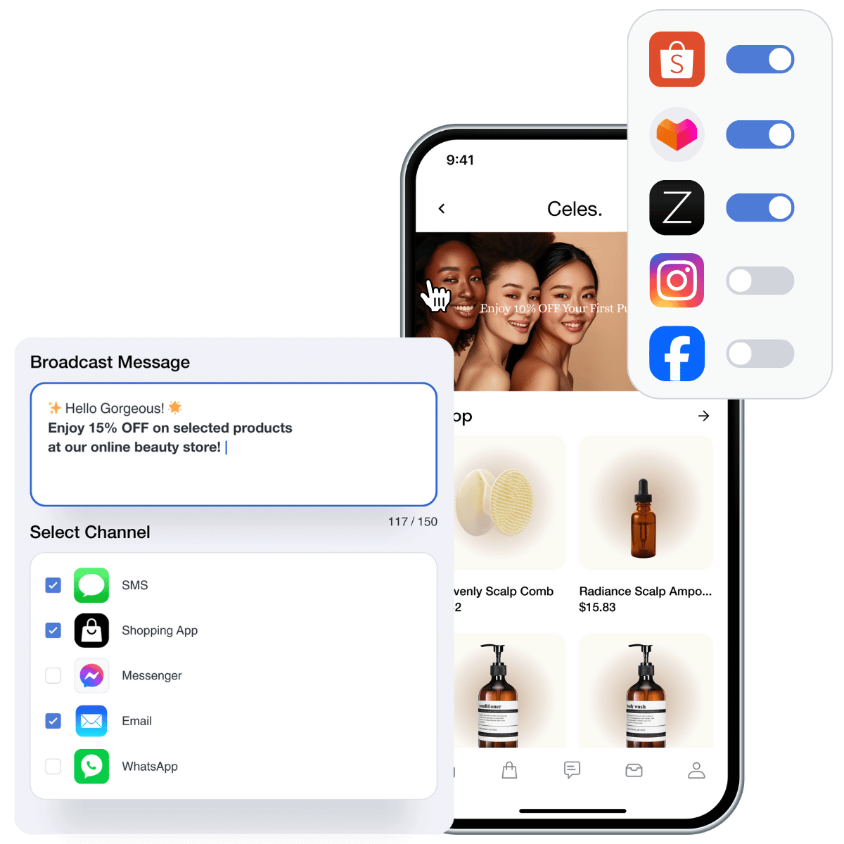 Connect with <i>customers</i> at every touchpoint | EasyStore