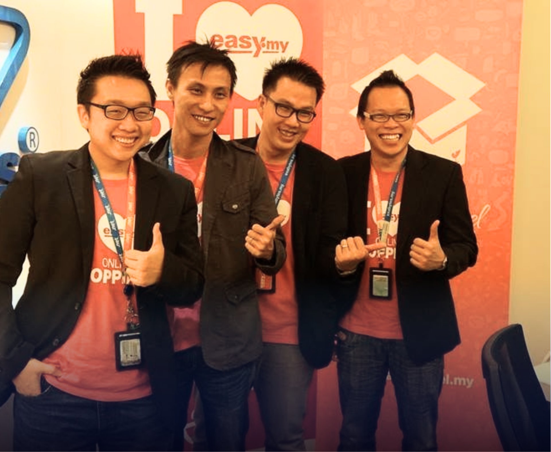 The EasyStore founding team in 2013 | EasyStore