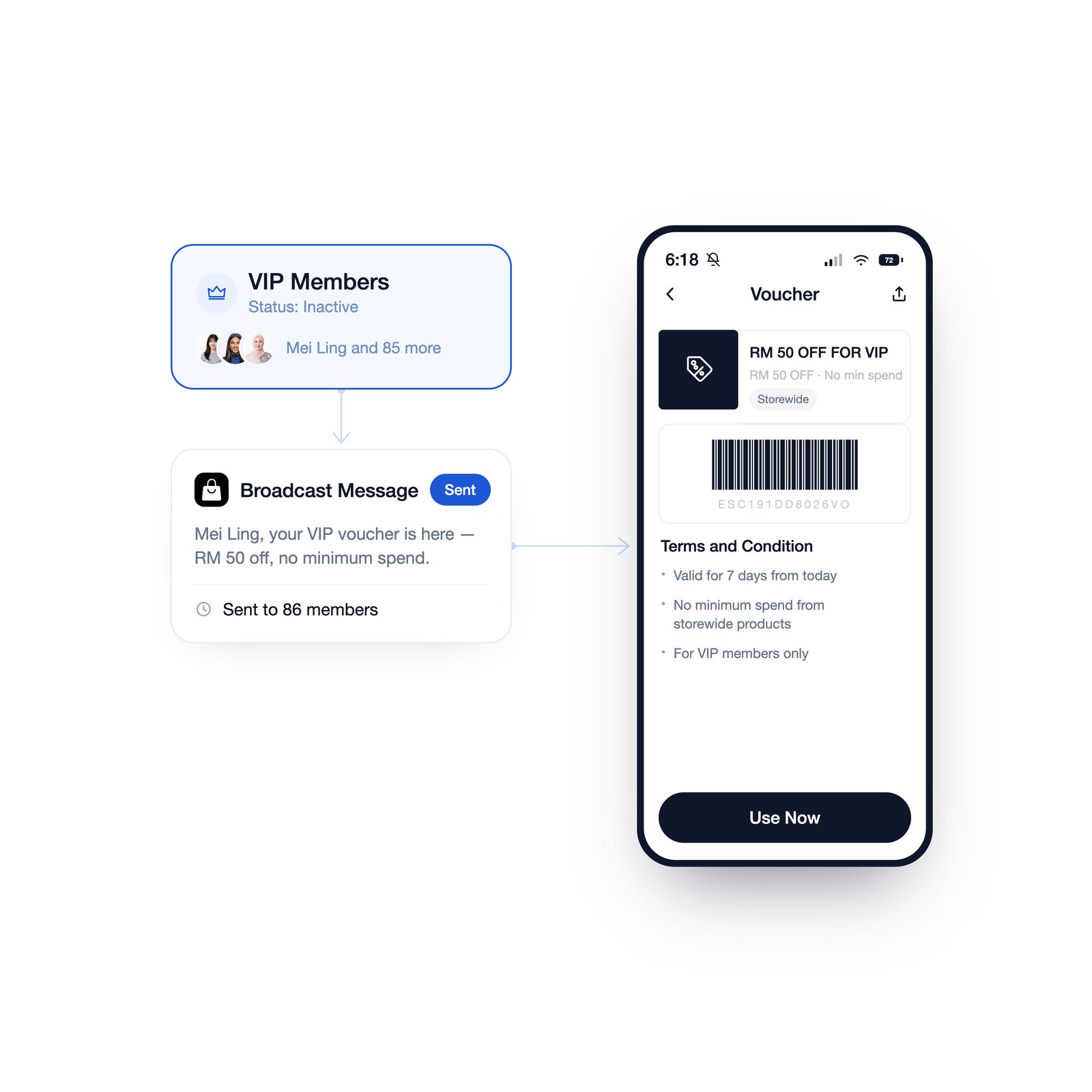 Find members who may need a reason to return | EasyStore