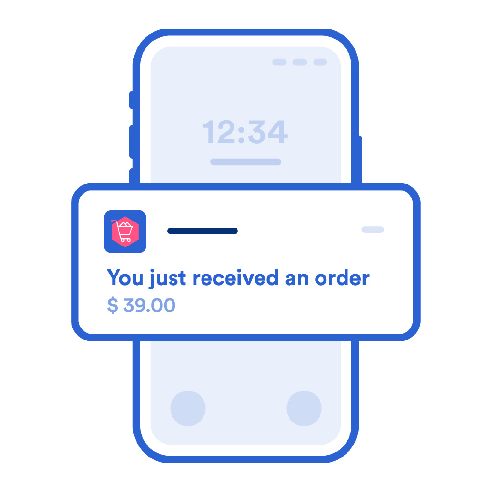  Real-time notifications  | EasyStore