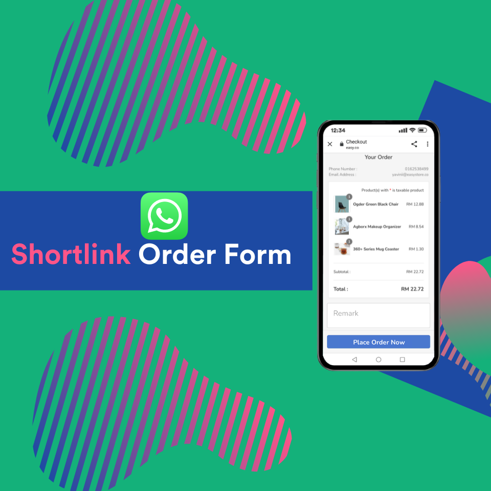  Shortlink Order Form  | EasyStore