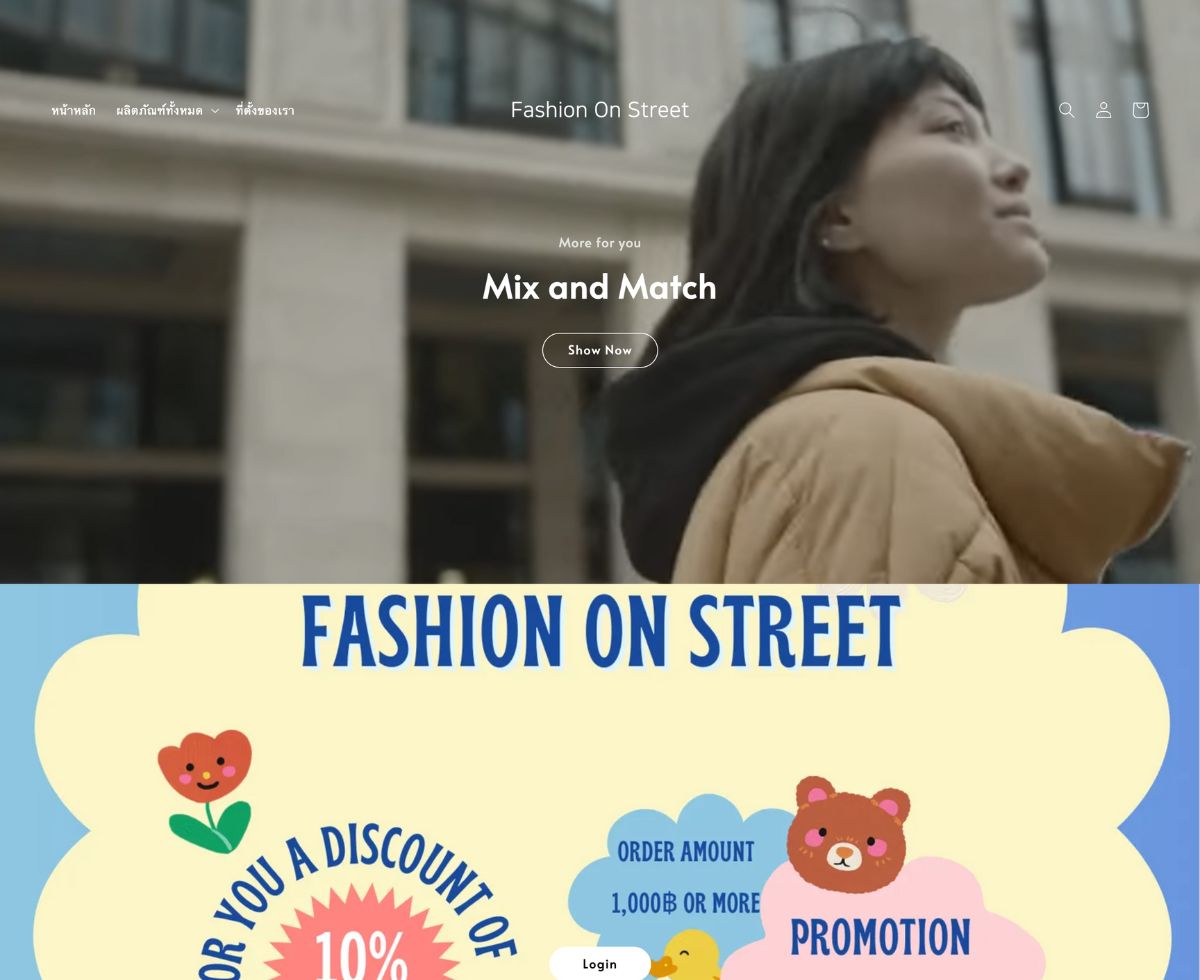 fashiononstreet | EasyStore