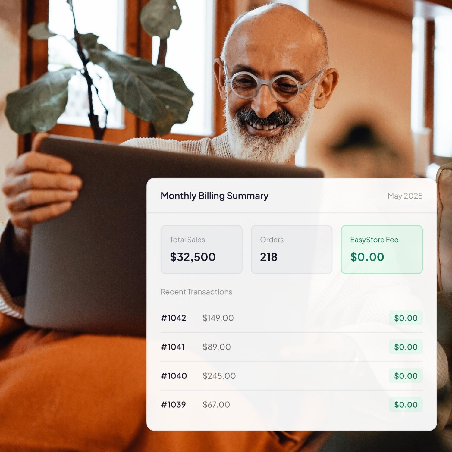 Zero EasyStore transaction fees, on any plan | EasyStore
