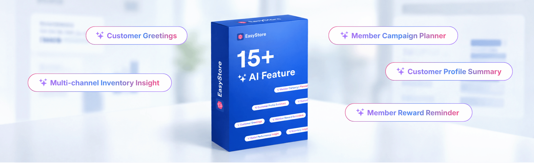  15+ AI Features  | EasyStore