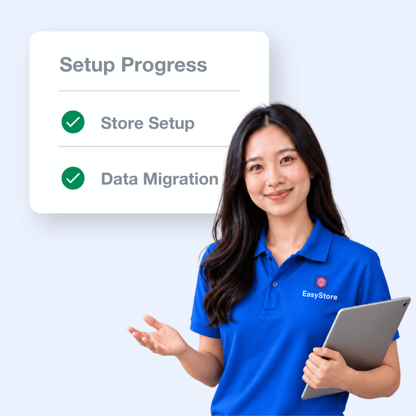  Guided setup training  | EasyStore