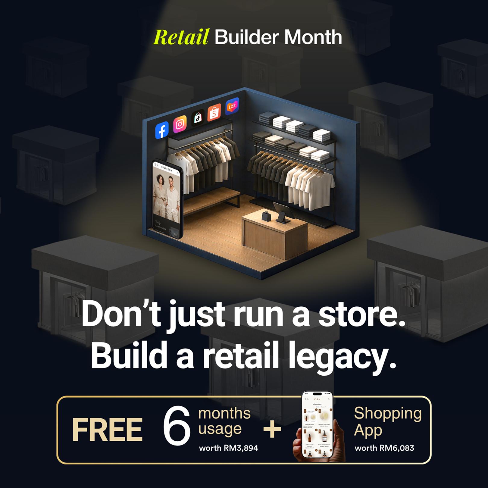 Build your retail legacy with 6 free months on us! | EasyStore
